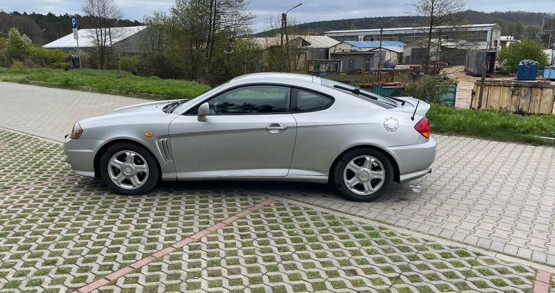 Hyundai Coupe cena 10900 przebieg: 272000, rok produkcji 2002 z Lębork małe 46